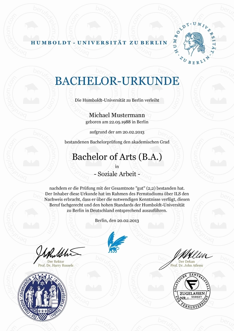 Bachelor Of Arts Ba In Business Administration Kaufen Bachelorurkunde Berufszertifikate Diplome